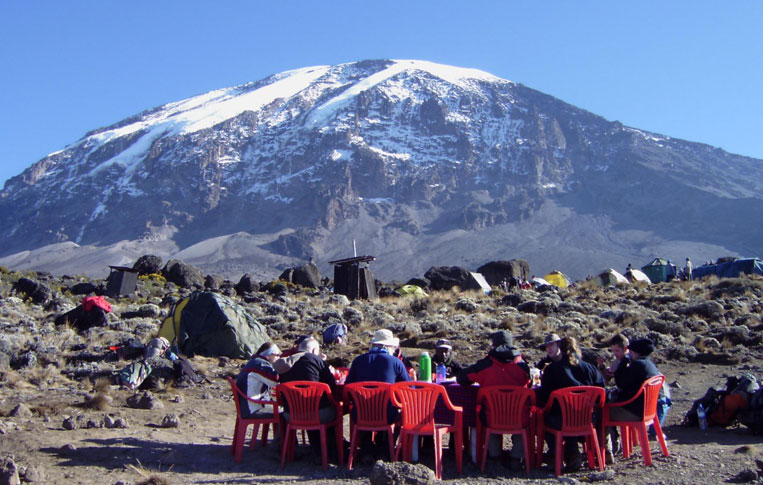 Climbing In Kilimanjaro